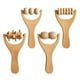 thumbnail image 1 of 4 rodillos de madera para masaje terapéutico de espalda, cuello, pies, piernas y brazos. Alivio del dolor., 1 of 8