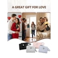 thumbnail image 4 of Punplita Women Bifold Wallet Leather Wallets for Women with Card Holder and Zipper Coin Pocket, 4 of 7