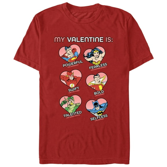Boy's Wonder Woman 1984 Valentines Graphic Tee Red X Small