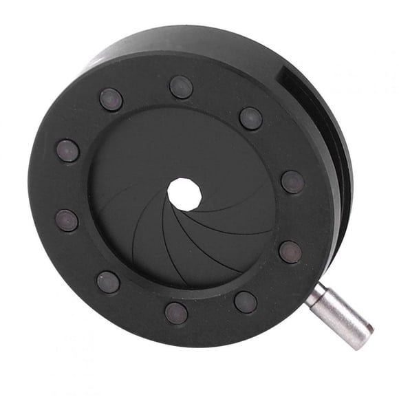 Fugacal Iris Aperture, Compact Microscope Aperture, Metal Durable For Optical System Laboratory Microscope Light Transmission Microscope