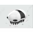 thumbnail image 4 of Cepillo para mascotas, artículos para el baño, aseo y masaje de cachorros. Cepillo de lavado para perros con cepillo para perros en forma de panda de 1,9 cm (0,75 pulgadas) para cepillar el pelo., 4 of 4