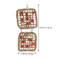 thumbnail image 2 of Pet Hanging Swing Net Rabbit Climbing Chewing Toy Rattan Rope Climbing Plaything, 2 of 7