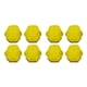 thumbnail image 4 of Greeniant 4 Uds. De puntera de patín, protectores de rodillos de cuero, tapas portátiles reutilizables para deportes al aire libre, protectores Amarillo 2piezas, 4 of 6