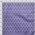 thumbnail image 4 of oneOone Viscose Jersey Purple Fabric Asian Floral Block Fabric For Sewing Printed Craft Fabric By The Yard 60 Inch Wide, 4 of 4