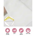 thumbnail image 6 of Yellow Moire Kitchen Dish Towels for Drying Dishes Set of 2, Water Ripple Stripe Farmhouse Waffle Weave Microfiber Hand Tea Bathroom Towels Quick Dry & Absorbent Towel 15.7x23.6, 6 of 7