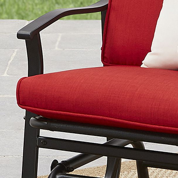 Mainstays Belden Park Outdoor Glider Chair for Patio and Garden