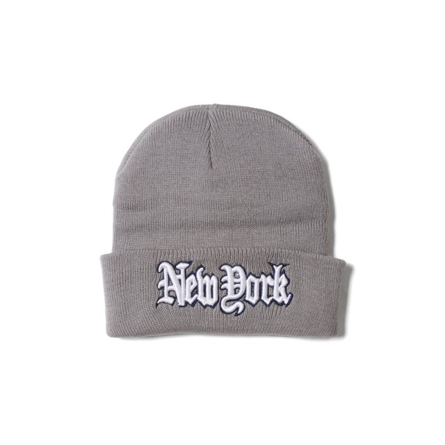 City Caps New York Olde Bonnet d'Hiver à Revers en Anglais