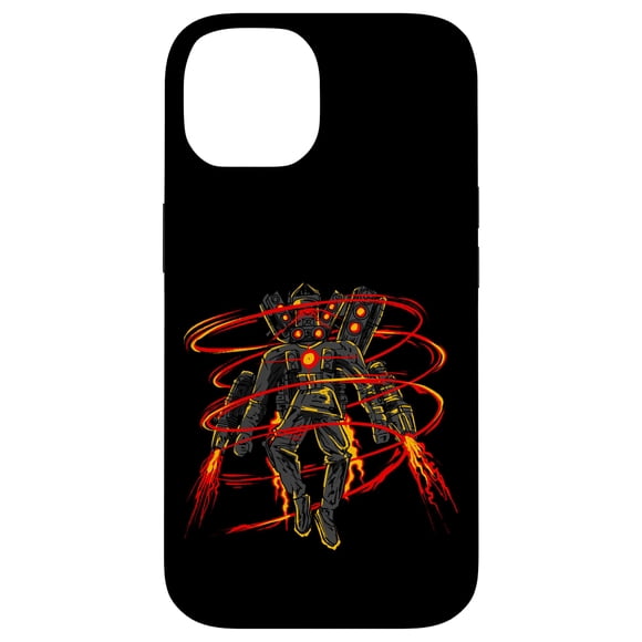 Funda para teléfono Skibidi Toilet Titan Speakerman Cyclone iPhone 14