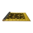 thumbnail image 2 of Ahgly Company Indoor Rectangle Oriental Yellow Traditional Area Rugs, 7' x 9', 2 of 4