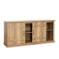 thumbnail image 3 of Pemberly Row Engineered Wood Entertainment Credenza in Timber Oak, 3 of 14