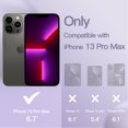 thumbnail image 2 of JETech Magnetic Silicone Case for iPhone 13 Pro Max 6.7-Inch, Compatible with MagSafe, Phone Cover with Camera Lens Full Protection (Light Purple), 2 of 6