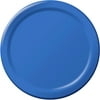 Creative Expressions 9'' Dinner Plates - 24-Pack, True Blue