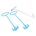 thumbnail image 1 of Pool Skimmer Basket Handle, Robust Pool Skimmer Basket Hook Safe Easy Installation with Screws for Swimming Pool, 1 of 7