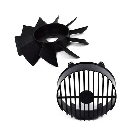 Genuine OEM Scag Fan and Fan Shroud Kit for Lawn Mowers / SMT-61A, SMT-61V, SMT-72V, STT-29DFI-SS, STT61V-25KBD-SS, STT61V-35BV-SS, STTII-61V-31BV / HG52014, HG52059 / 52014-KIT