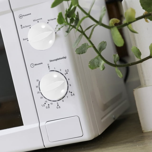 WASHWEPE 2Ud Perilla Repuesto Universal Microondas Control Temporizador Plástico Fácil Instalación