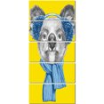 thumbnail image 2 of Koala avec Foulard et Cache-Oreilles - Impression sur Toile Animale, 2 of 3