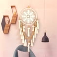 thumbnail image 5 of Atrapasueños para dormitorio – Atrapasueños tejido hecho a mano para colgar en la pared bohemio para decoración del hogar, adorno artesanal, regalo, 5 of 5