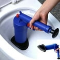 GEWUSH Air Pressure Unblocker Pipe Plunger Drain Cleaner Sewer Sinks