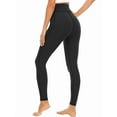 thumbnail image 2 of Funidos Plus Size High-Waist Yoga Pants with Pockets Stretchy Workout Leggings for Women 0XL-5XL Ideal for Curvy Figures Yoga Gym Everyday Comfort, 2 of 5