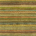 thumbnail image 1 of Ahgly Company Indoor Square Abstract Orange Gold Abstract Area Rugs, 3' Square, 1 of 6