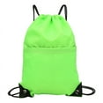 thumbnail image 1 of Hukapapa Mochila impermeable con cordón y bolsillo con cordón para exteriores bolsa de viaje de gran capacidadverde, 1 of 5