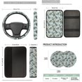 thumbnail image 7 of KUIFORTI Fish Camouflage Automobile Seat Cover Sets Comfortable Set of 14 Car Accessories Full Set for Women Men Universal fit for SUV,Van,Saden,Truck Washable Elastic Fabrics, 7 of 7