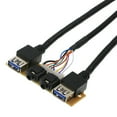 thumbnail image 6 of Front Panel High Definition Audio Jack Port I/O Board+ Internal Wire Video Cable, 6 of 7