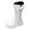 White, variant on Wxirdiow Girls Cowgirl Boots Girls' Long Boots With Bow Decoration Children's High Boots Little Girls' Fashionable Cotton Boots White Size,6-7 Years