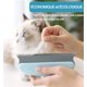 thumbnail image 5 of Cepillo de pelo para gatos y perros, cepillo para el pelo, cepillo mágico reutilizable, cepillo para el pelo de mascotas para ropa/sofá/coche/cama/alfombra (azul claro) brillar  Electrónica, 5 of 5