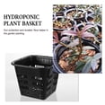 thumbnail image 3 of SHISUYAN 10pcs Thickened Plastic Planting Root Control Baskets Garden Mesh Nets (Black), 3 of 9
