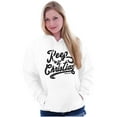 thumbnail image 3 of Keep It Christian Religion Faith Women Plus Size Graphic Pullover Hoodie Brisco Brands 3X, 3 of 4