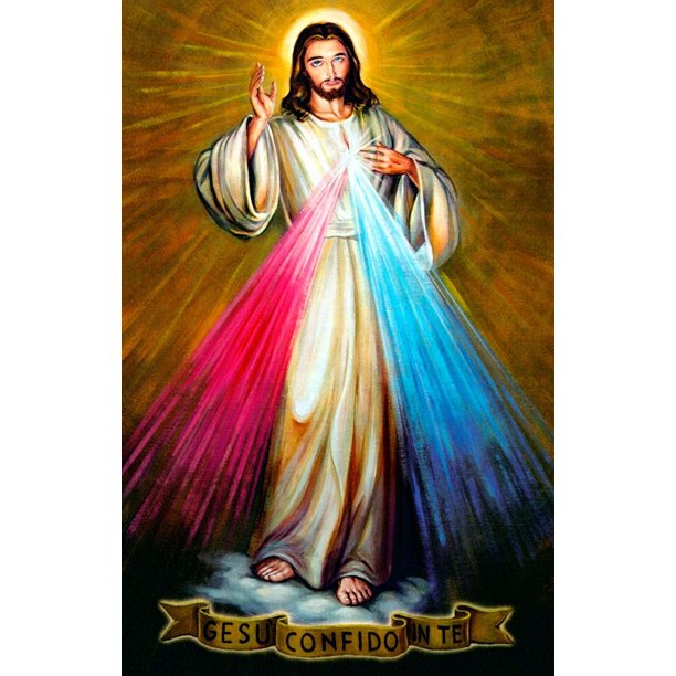 Merciful Jesus Poster Print by anonymous - Walmart.com - Walmart.com