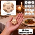 thumbnail image 4 of HYEASTR Fathers Day Dad Gift for Dad Husband from Daughter Son Wife, Anniversary Birthday Gifts for Men Women, Stocking Stuffers for Men, Date Night Dice, 4 of 6