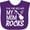Purple, variant on Inktastic For the Record, My Mom Rocks Boys or Girls Baby Bib