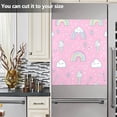 thumbnail image 3 of Yayeee Magnetic Dishwasher Cover for The Front Decoration Home Kitchen Machine Sticker Protector, Ice Cream Rainbow Pattern, 3 of 6