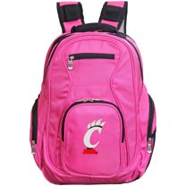 NCAA Cincinnati Bearcats Voyager Laptop Backpack 19 inches Pink