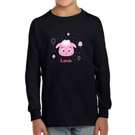 

Happy Lamb Face Long Sleeve Toddler -Image by Shutterstock 2 Toddler