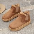 thumbnail image 6 of Women's Fashionable Casual Versatile Plus Size Fleece Lined Thick Warm Winter Snow Boots For All Day Comfort Style, 6 of 9