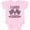 AD-Pink, variant on Inktastic I Love Racing Rally Flags Girls Girls Baby Bodysuit