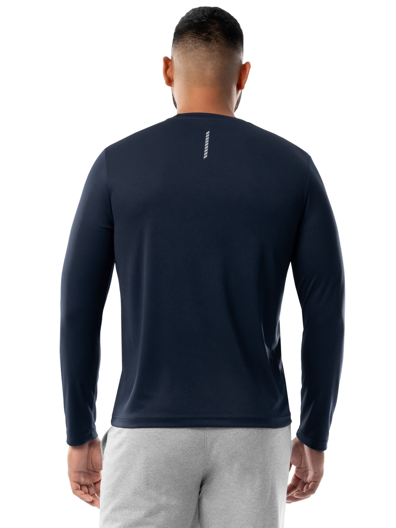 Athletic Works Men's Core Active Long Sleeve T-Shirt, Sizes S-5XL