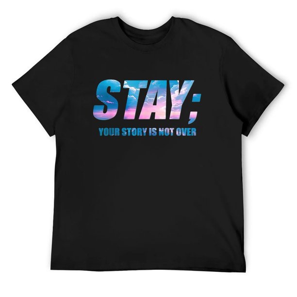 Conciencia sobre la Salud Mental y Prevención del Suicidio | Playera para Mujer Talla S Negra