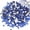Blue, variant on Deago 1000 Pcs Flatback Crystal Rhinestones Glass Charms Diamantes Gems Stones for Nail Art and Craft Glue Fix (Red)