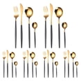 thumbnail image 4 of Spoons and Forks Set Stainless Steel 24 Piece Stainless Steel Cutlery Set for 6 People Including Spoon Knife and Fork Polish Stainless Steel Knife Set Knife Set Stainless Steel, 4 of 9