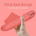 thumbnail image 3 of Cloud Slippers for Women and Men, Massage Shower Bathroom Non-Slip Quick Drying Open Toe Super Soft Comfy Thick Sole Home House Cloud Cushion Slide Sandals for Indoor & Outdoor Platform Shoes, 3 of 13