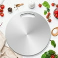 thumbnail image 1 of Fiudx Tabla de Cortar de Acero Inoxidable, Herramienta de Cocina Duradera para Descongelar, Diseño de Doble Cara para Un Uso Versátil, Solución de Fácil Almacenamiento, Preparación de Comidas y Alime, 1 of 6