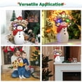 thumbnail image 5 of Yescom Christmas Tabletop Decoration Snowman with Led Light Christmas Theme Wedding Home Party Tabletop Decoration, 5 of 9