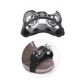 thumbnail image 1 of 1pcs Foot Tambourine Percussion Musical Instrument with 2 Sets Metal Jingle Bell, 1 of 7