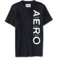 thumbnail image 1 of Camiseta adornada Aeropostale Surf Cali para hombre negra extragrande, 1 of 2