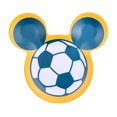 thumbnail image 2 of Plato Disney Mickey de Melamina con Silueta Divertida para Alimentos, 2 of 4