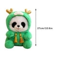 thumbnail image 7 of Chinese New Year Plush Toy - Transforming Zodiac Animal Doll with Hat, 10.6 Inch Soft Cotton Stuffed Animal for Spring Festival Decoration & Gift Green, 7 of 7